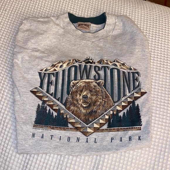 Wild West Tops - Wild West Yellowstone Tshirt